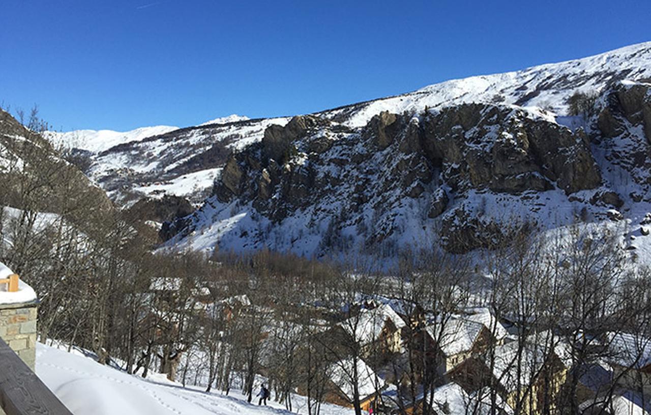 Villa Odalys Chalet Le Pure Altitude Valloire Exterior foto
